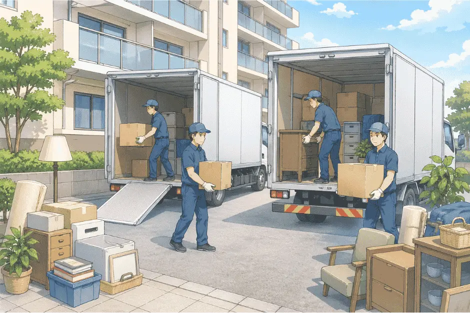 遺品整理の費用相場の基本ラインと考え方をわかりやすく整理した内容を示す画像